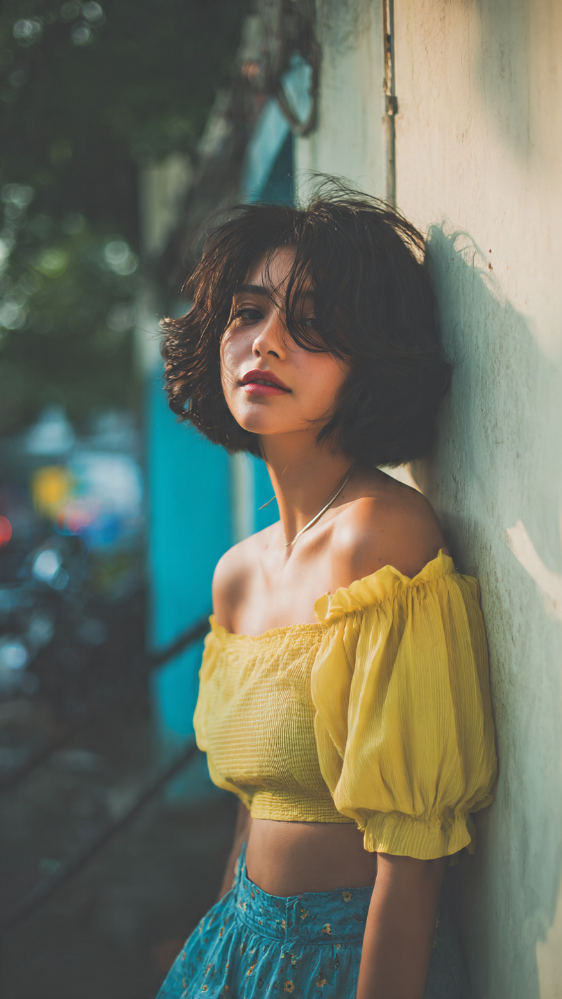 Curtain Bangs Short Hair