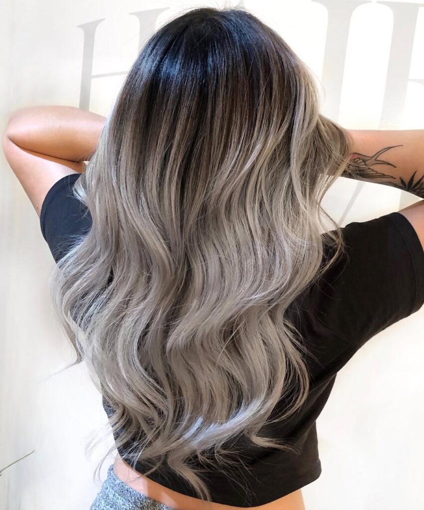 Ash Blonde Ombre