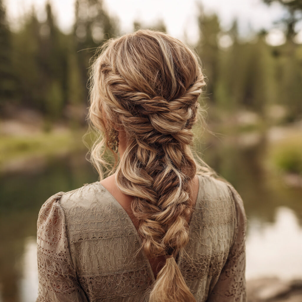 Boho Fishtail Braid