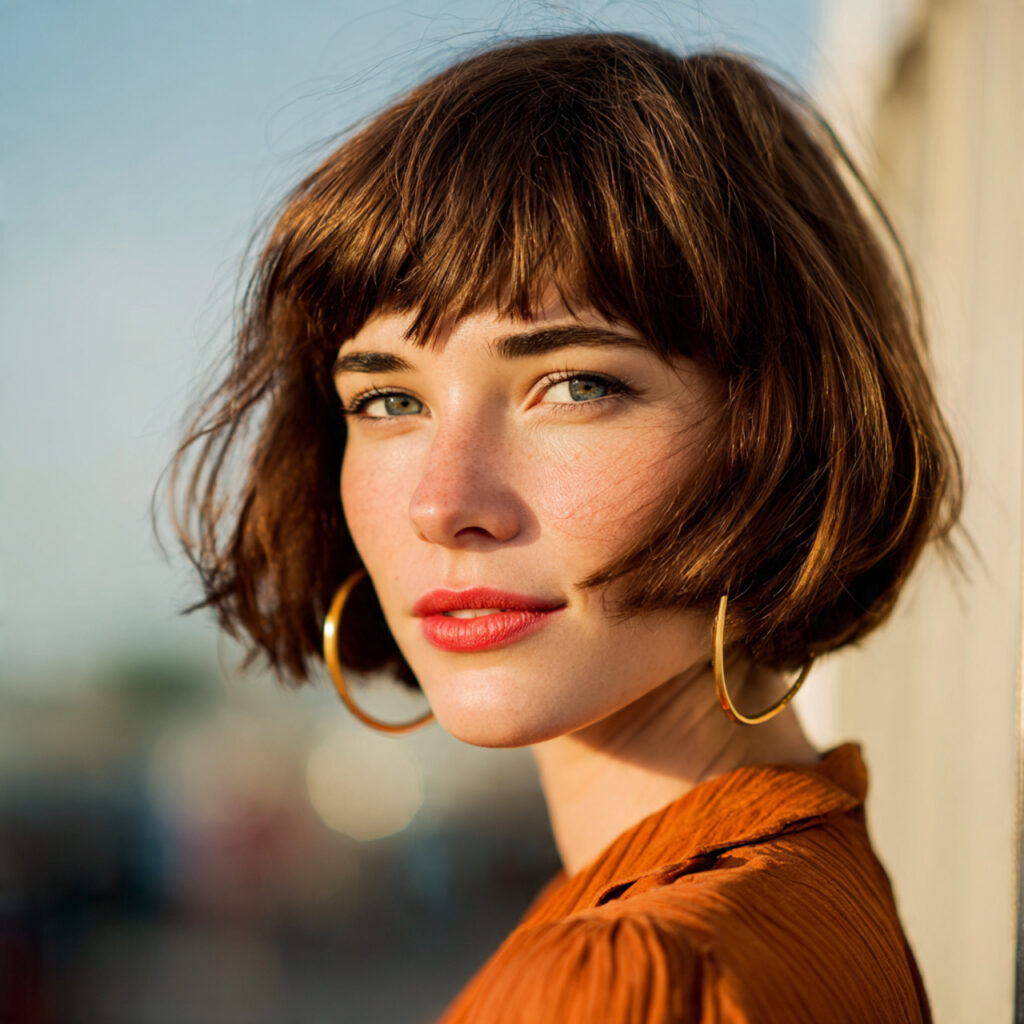 14 Short Haircut Ideas 2026 That Are So Chic, You’ll Want to Book the Chop Tonight 14 Chin Length Blunt Cut with Bangs