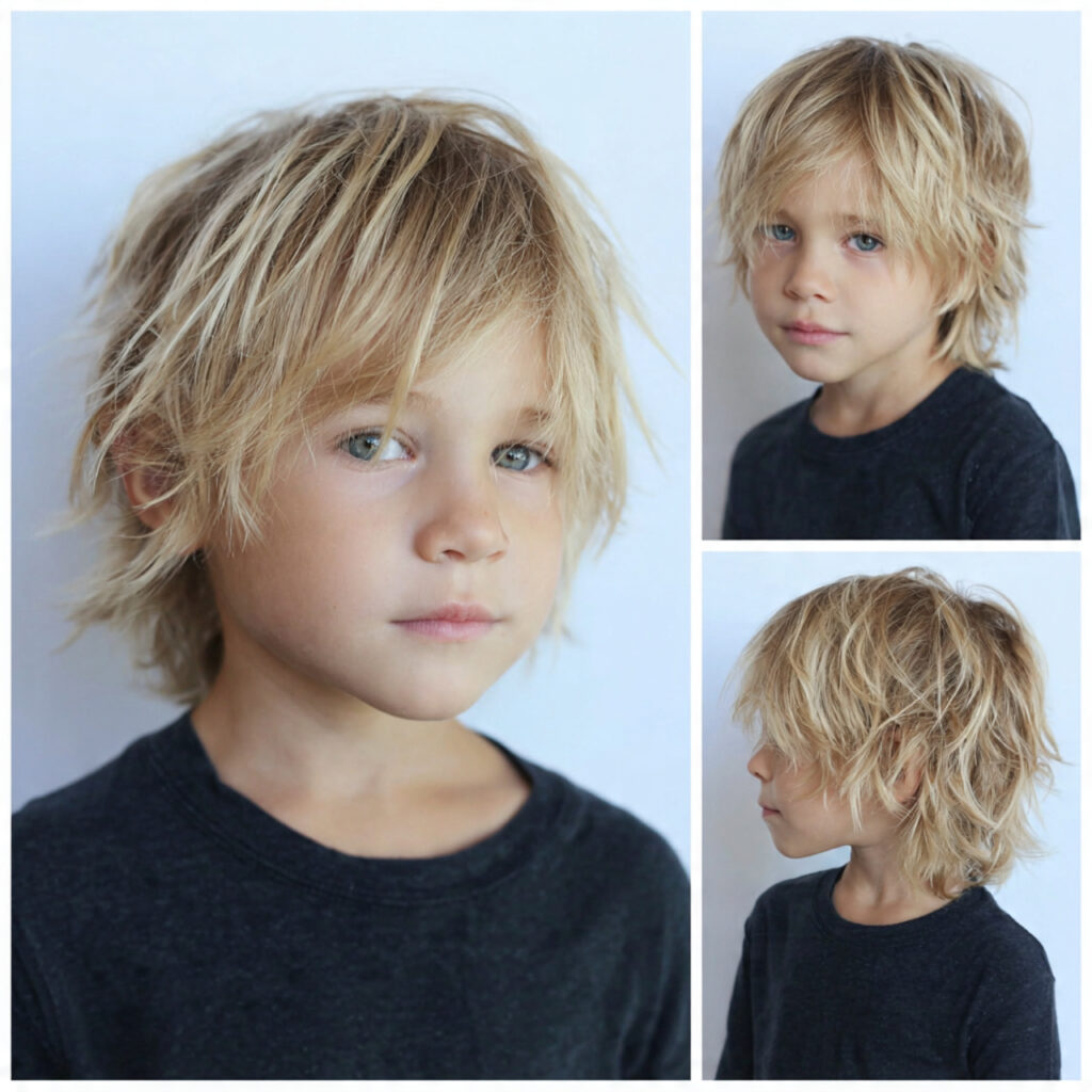 Choppy Wolf Cut + Fringed Ends