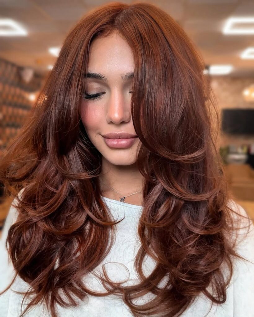 13 Auburn Hair Color Ideas That Will Make You Want to Book a Salon Appointment Immediately 6 Cinnamon Auburn