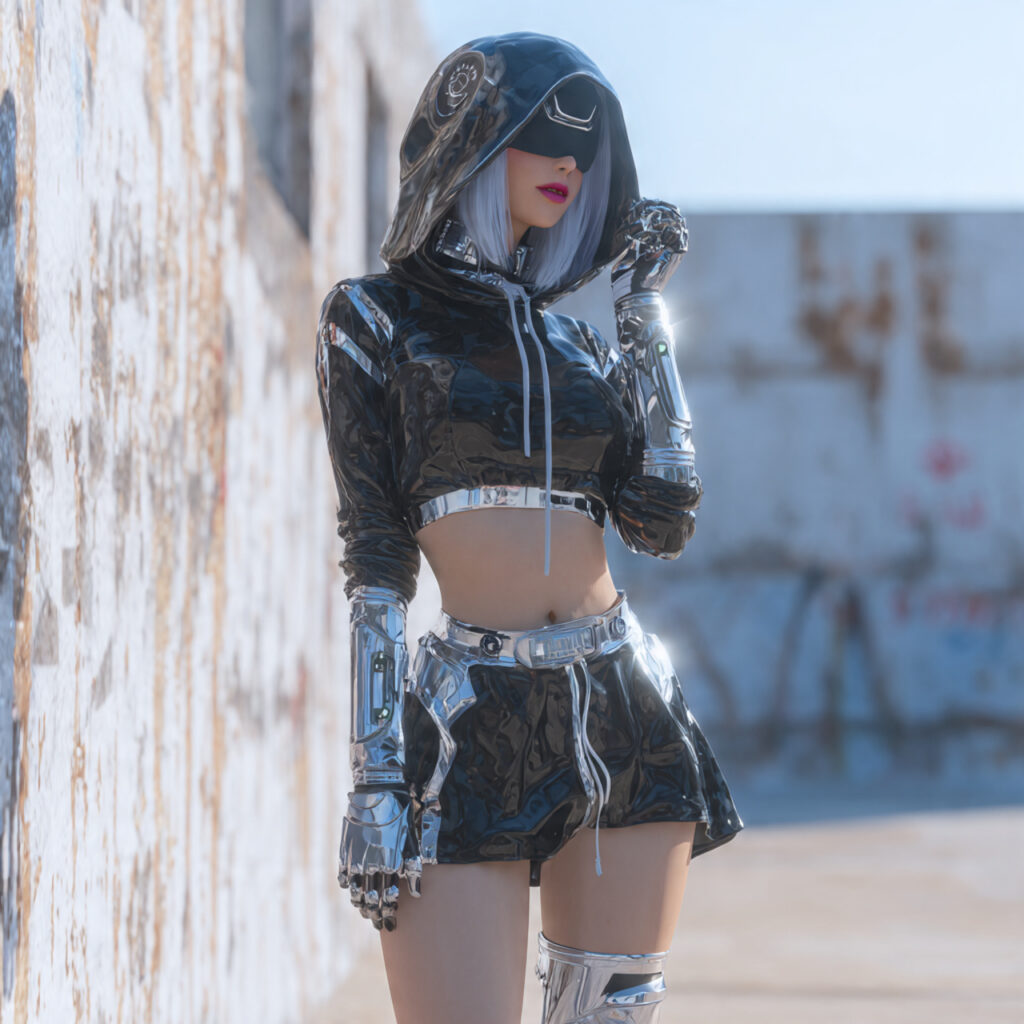 Futuristic Cyber Outfit