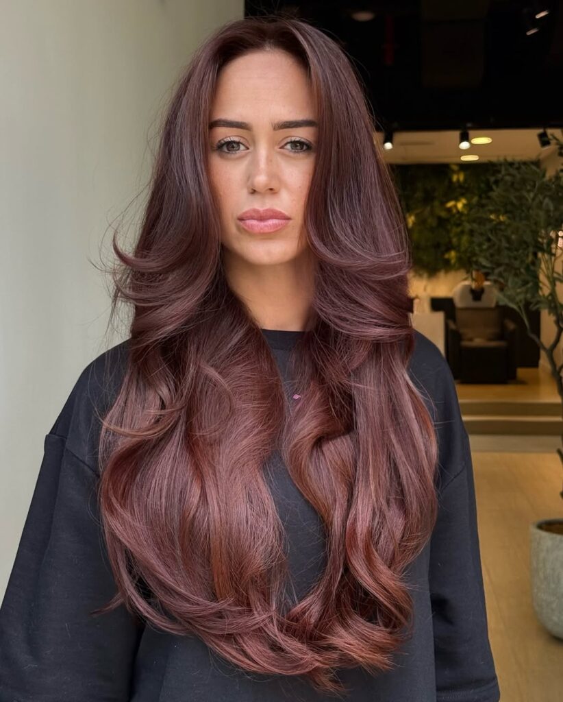 15 Hair Color Ideas for Brown Skin That Instantly Elevate Your Style (Trust Me, These Are Gorgeous) 7 Mahogany Hair