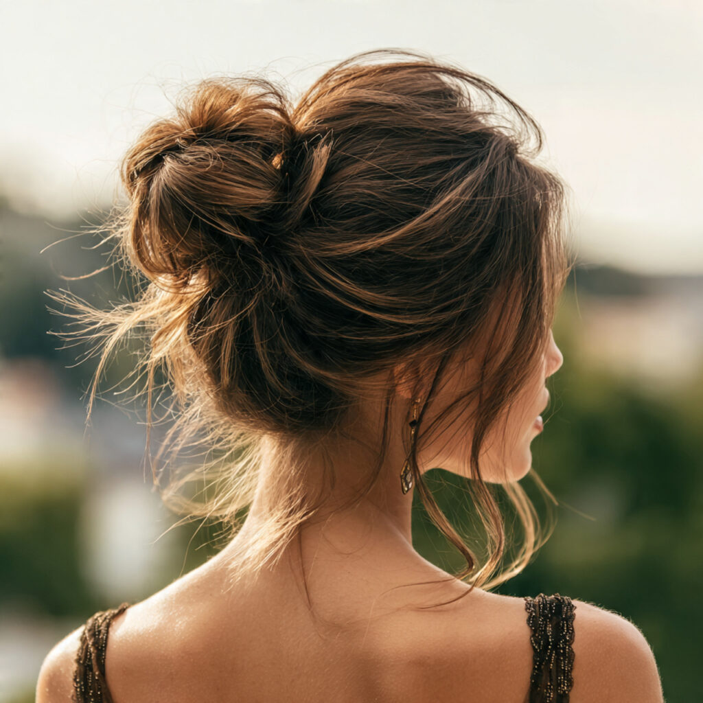 Messy Chic Bun