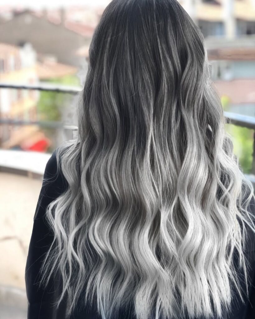 Smoky Gray Ombre