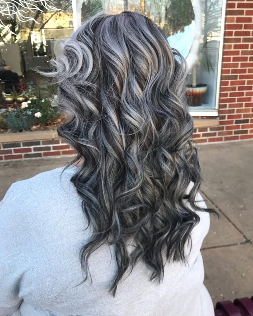 13 Edgy Hair Color Ideas That Instantly Upgrade Your Look (No Boring Hair Allowed) 5 Smoky Silver Hair