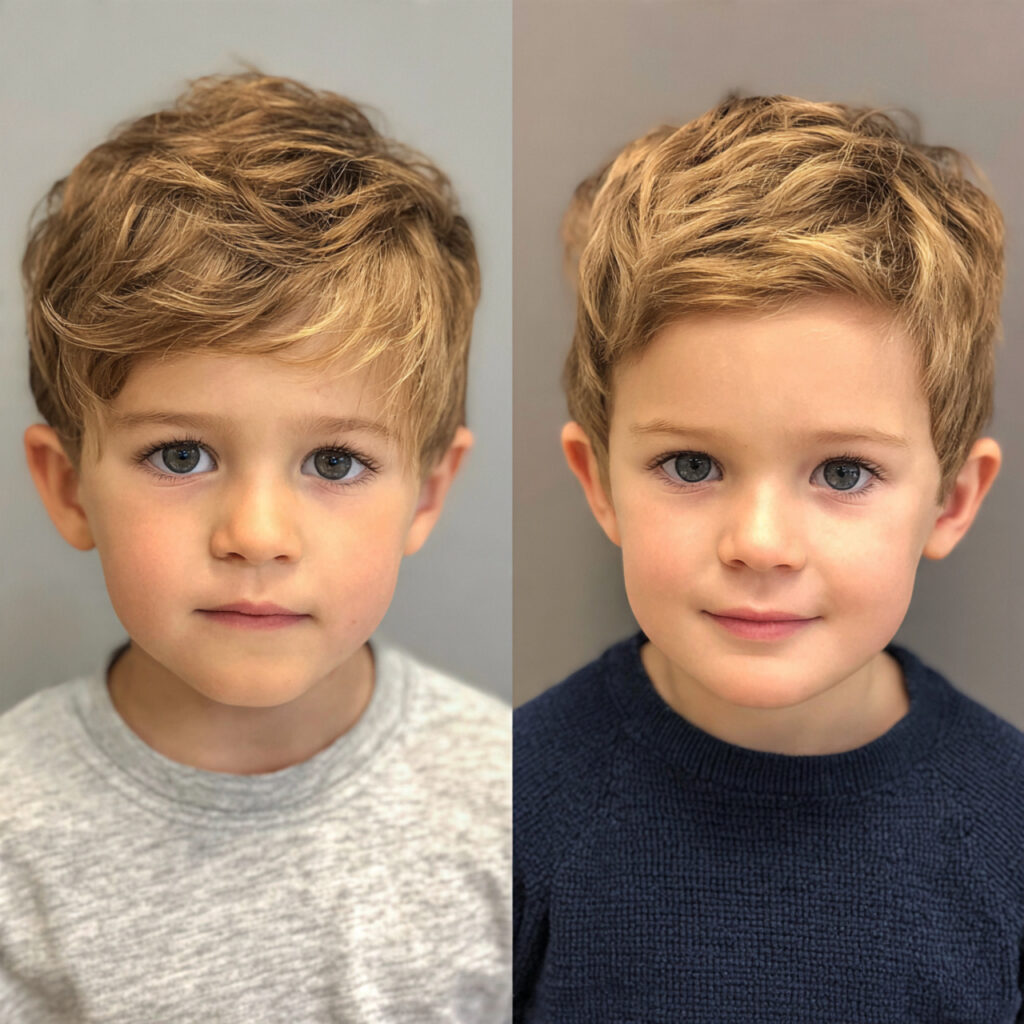 Soft Wolf Cut + Subtle Highlights