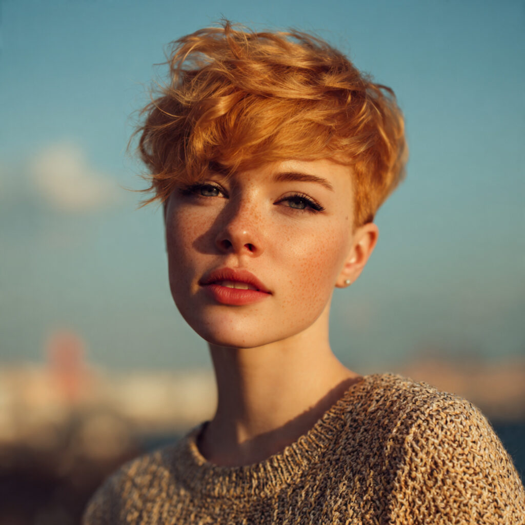 13 Short Blonde Hair Ideas That Will Make You Want to Book a Salon Appointment Right Now 13 Strawberry Blonde Pixie