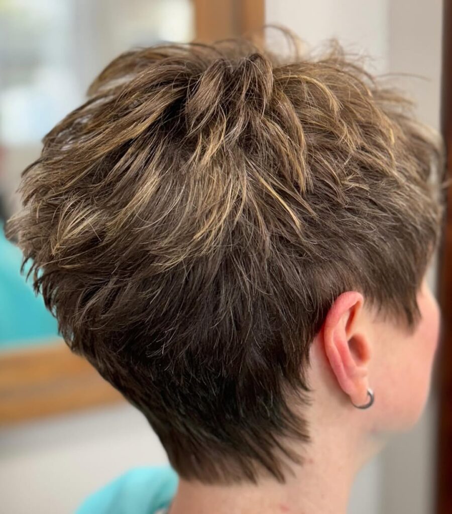 The Asymmetric Pixie with Highlights