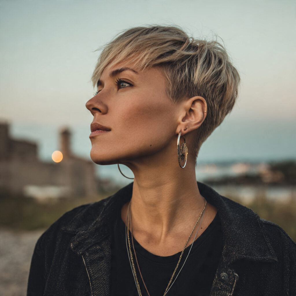 Chop It Like It's Hot: 15 Short Layered Haircuts That'll Make You Book an Appointment TODAY 12 The Asymmetrical Short Cut