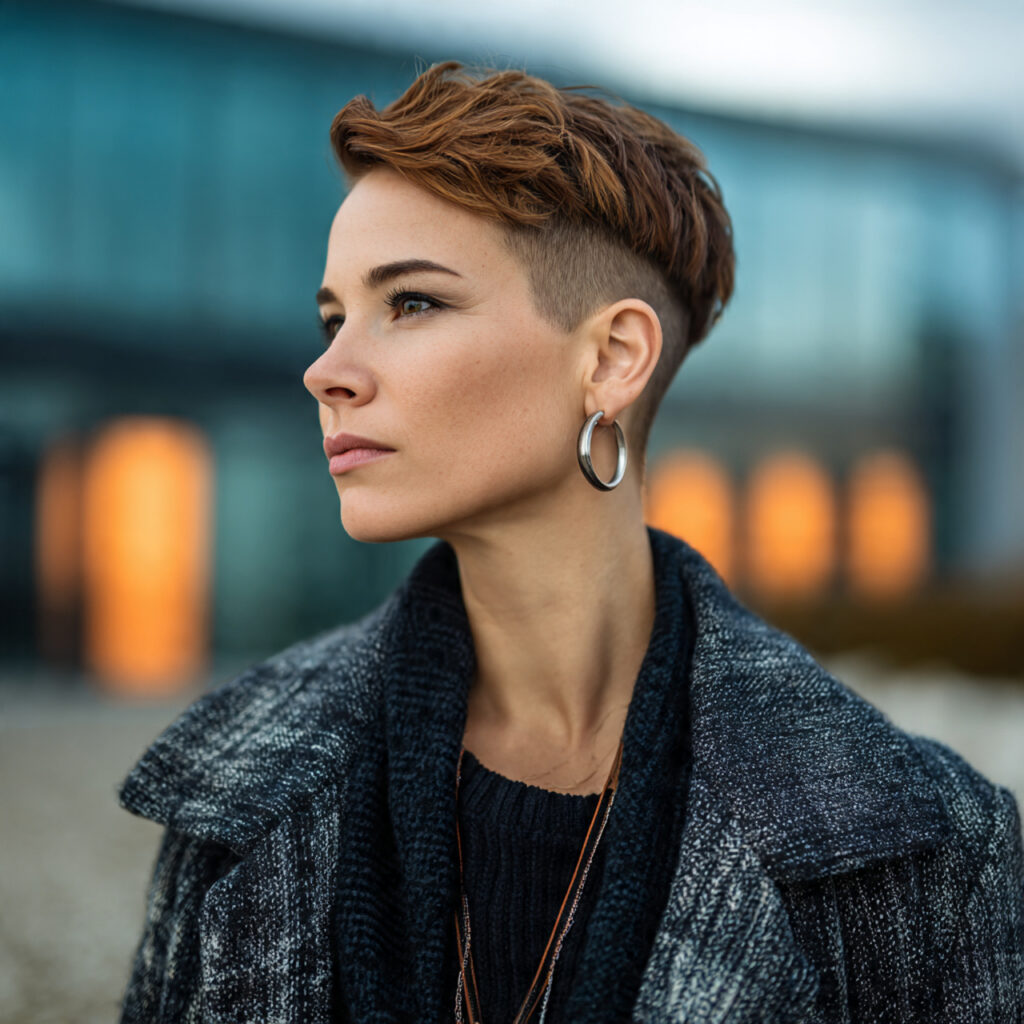 Chop It Like It's Hot: 15 Short Layered Haircuts That'll Make You Book an Appointment TODAY 10 The Layered Crop with Undercut