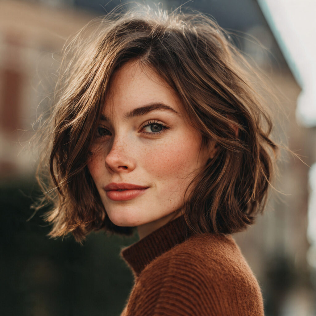 14 Short Haircuts for Women That Are So Good, You'll Book an Appointment Tomorrow 5 The Textured Lob