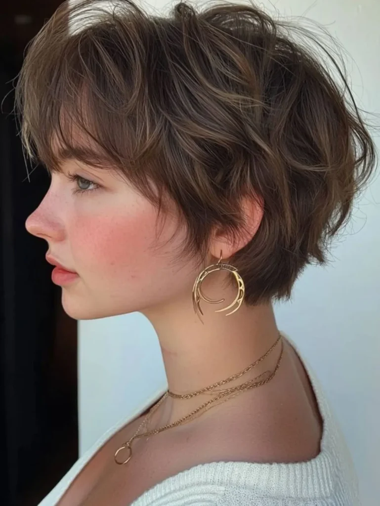 The Textured Pixie Cut