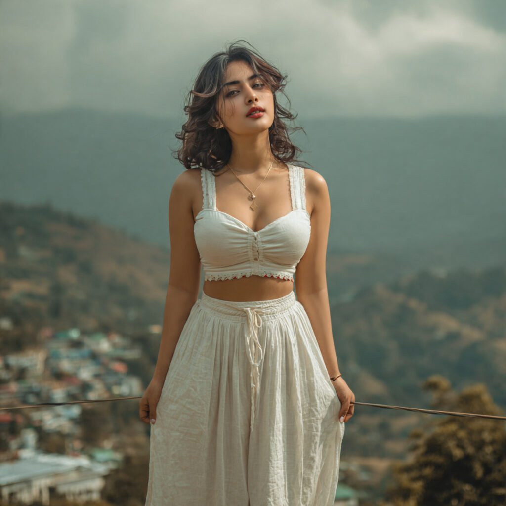 13 White Skirt Outfit Ideas That Look Effortlessly Chic (And Work for Literally Any Day) 7 White Maxi Skirt Crop Top