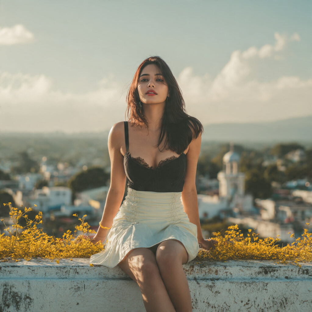 13 White Skirt Outfit Ideas That Look Effortlessly Chic (And Work for Literally Any Day) 10 White Skirt Black Bodysuit