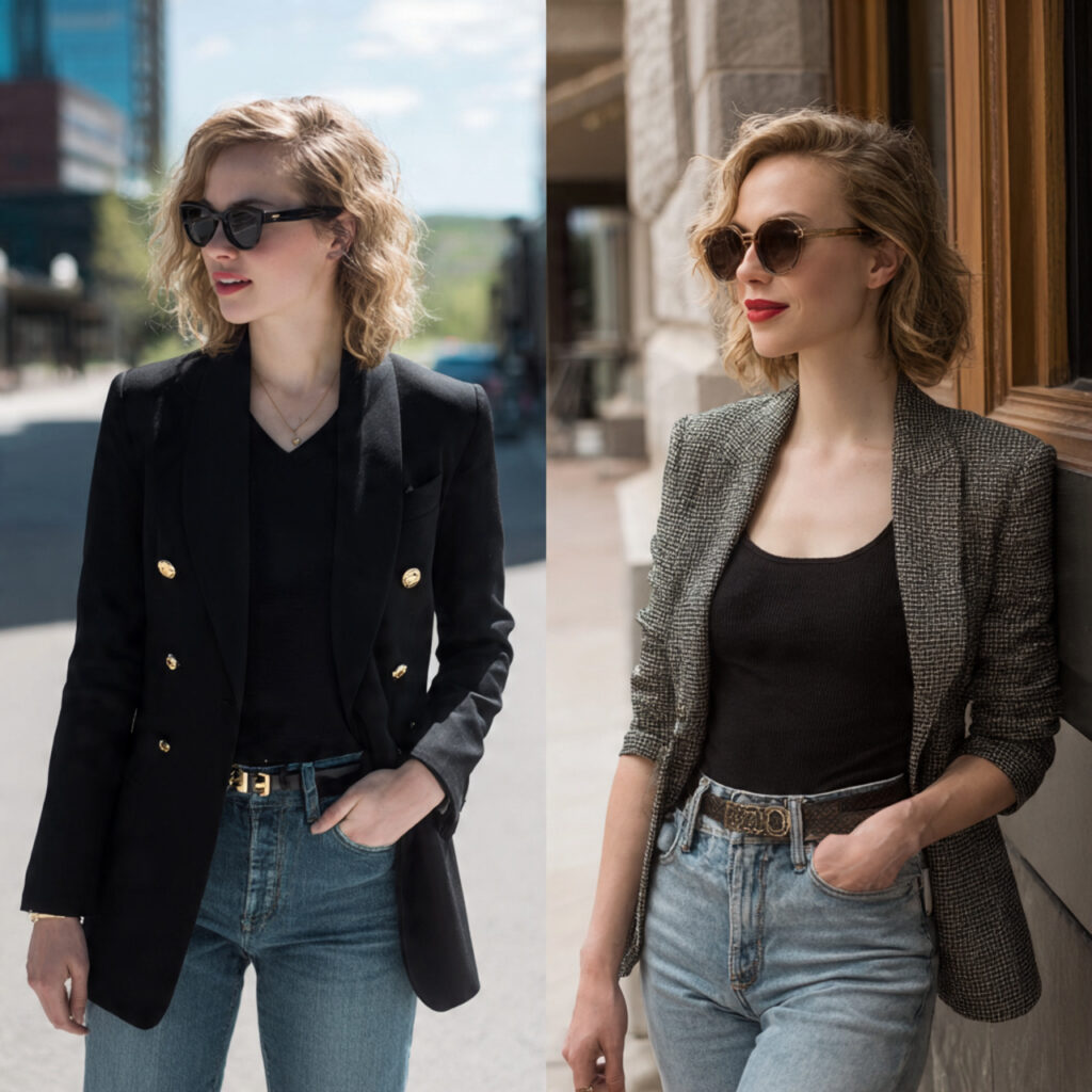 12 Cute Outfit Ideas You’ll Want to Copy Immediately (Trust Me, These Are Too Good) 12 blazer casual basics