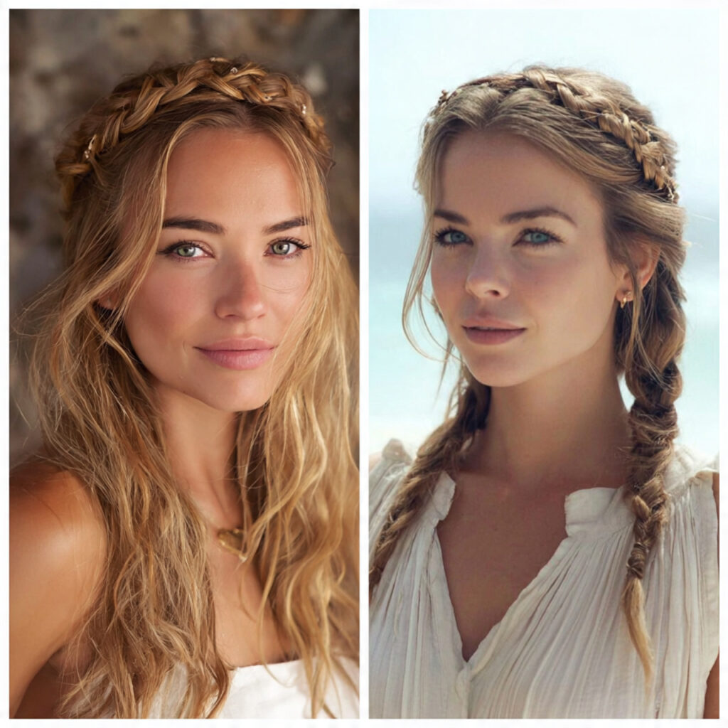 braided crown for summer hairstyles