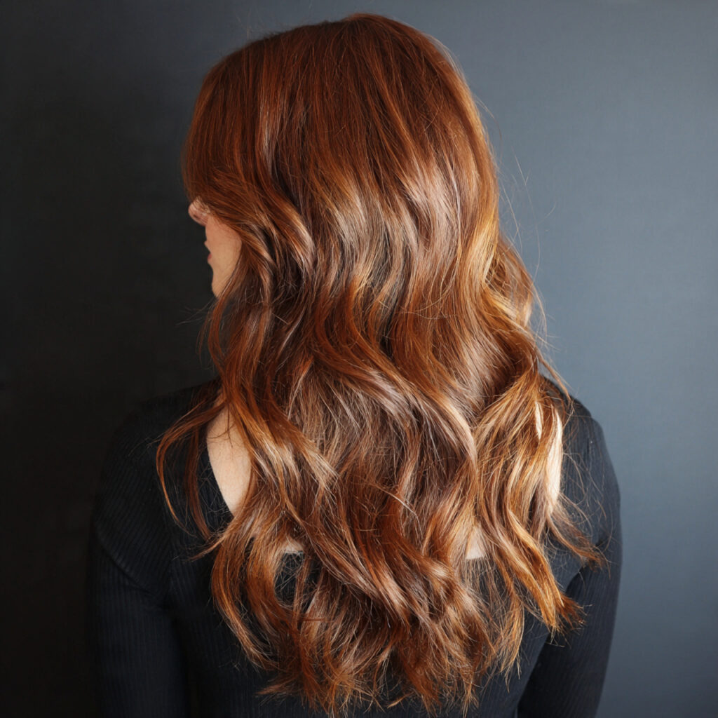 copper brunette hair color