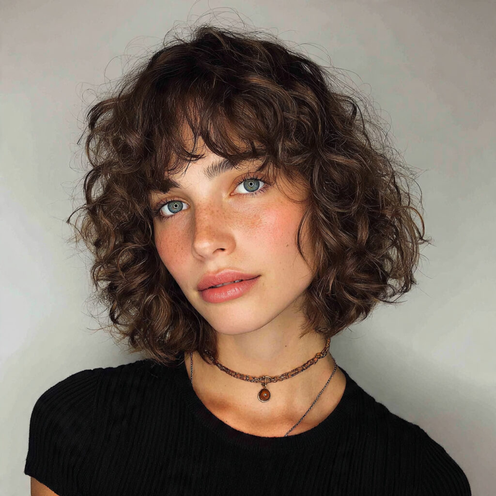 curly bob