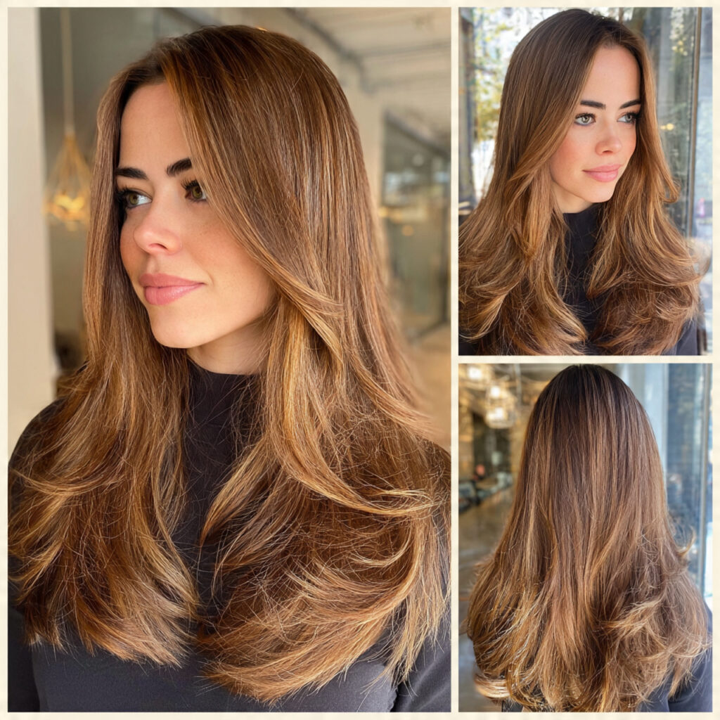 golden brunette hair color