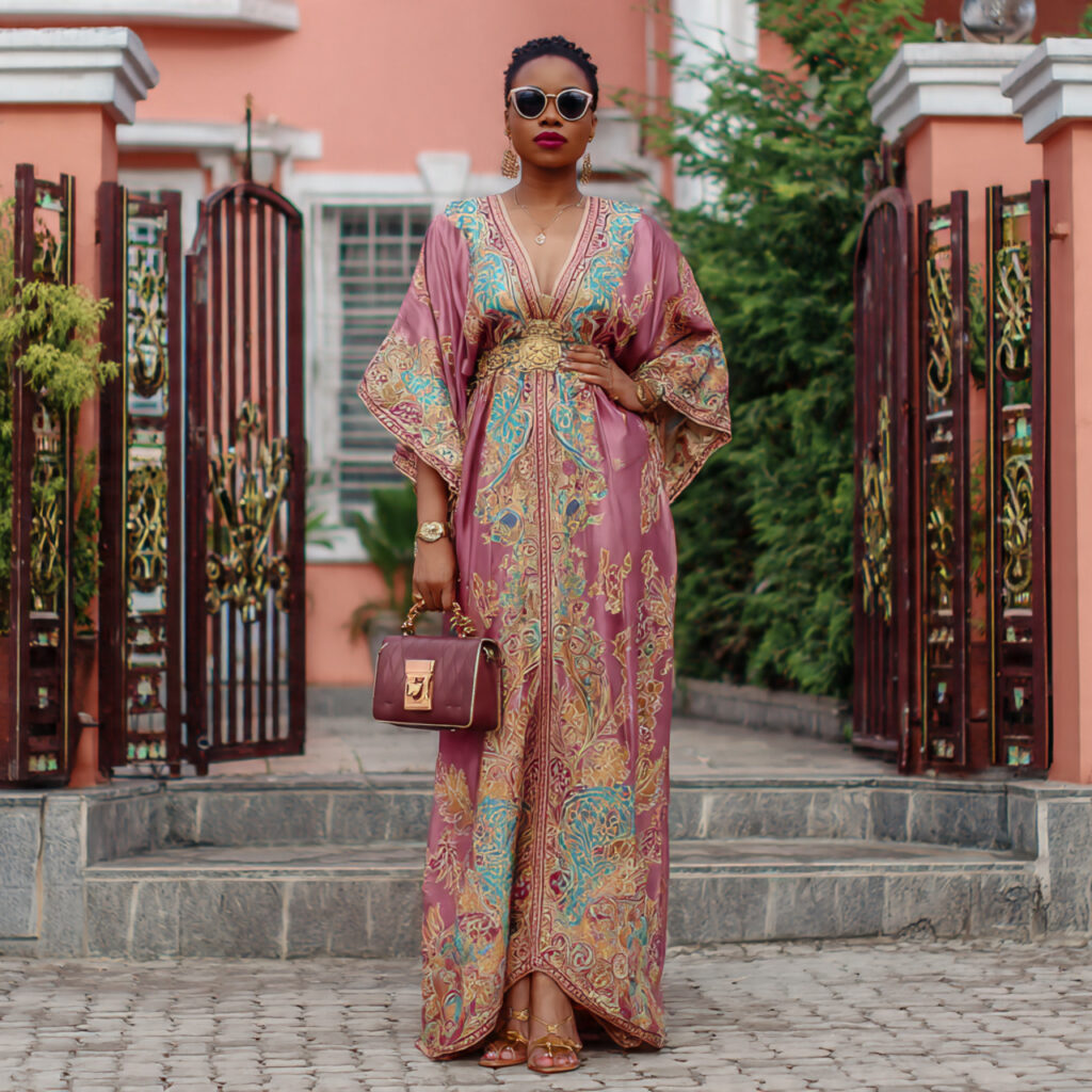 12 Eid Outfit Ideas That’ll Make You Feel Like the Main Character This Eid 9 kaftan style eid outfit