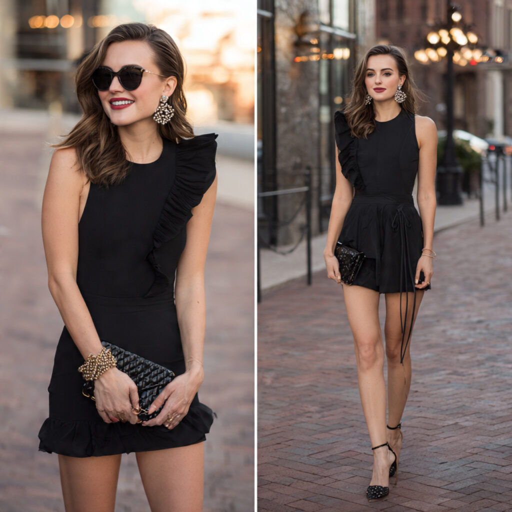 14 Birthday Outfit Ideas for Women That Will Make You Feel Like the Main Character 6 little black dress bold accessories for birthday o