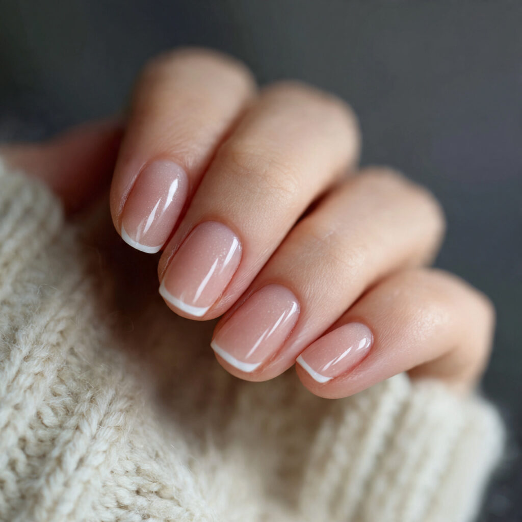 12 Short Gel Nails That Are Cute, Classy, and Basically Impossible to Ignore 3 micro french tip gel nails