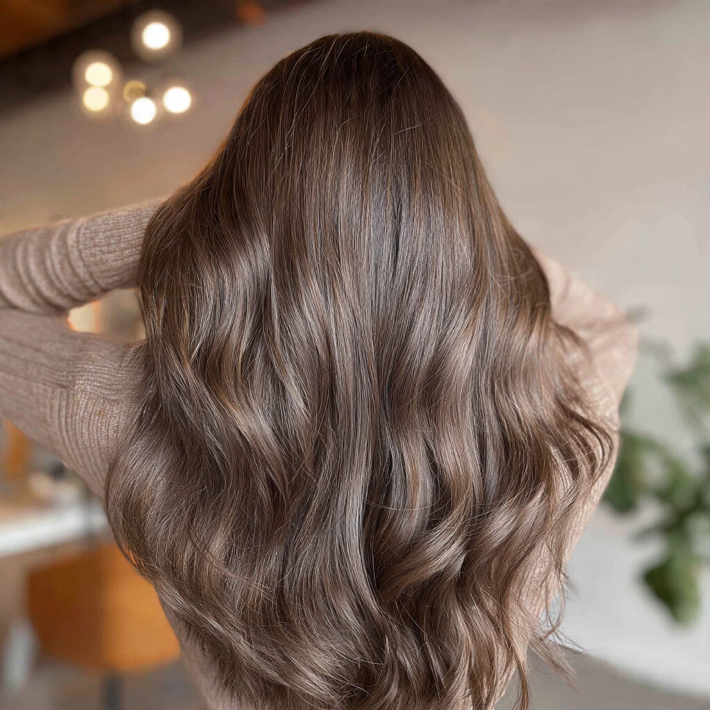 mushroom brown hair color