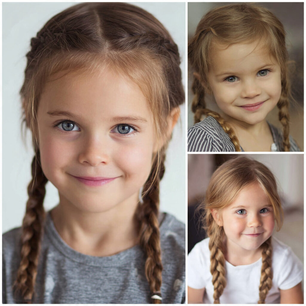 11 Kids Hairstyles Ideas That Are Cute, Easy & Totally Parent-Approved 8 pigtail braids styles for kids
