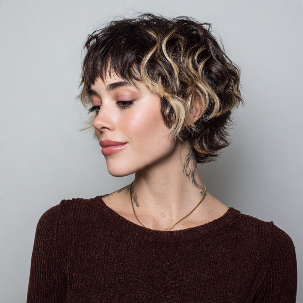 shaggy wavy crop