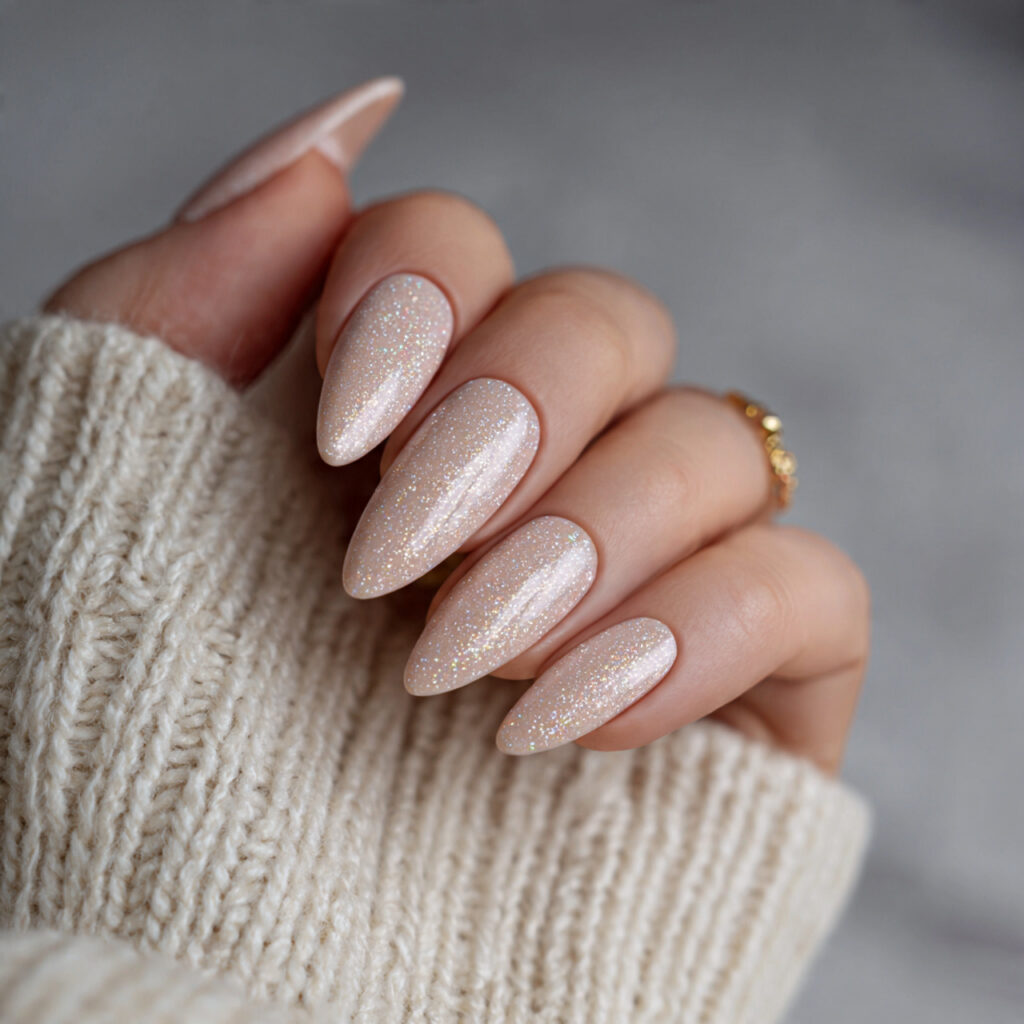 14 Short Acrylic Nails That Look Chic, Stylish, and Totally Wearable Right Now 8 short almond acrylic nails