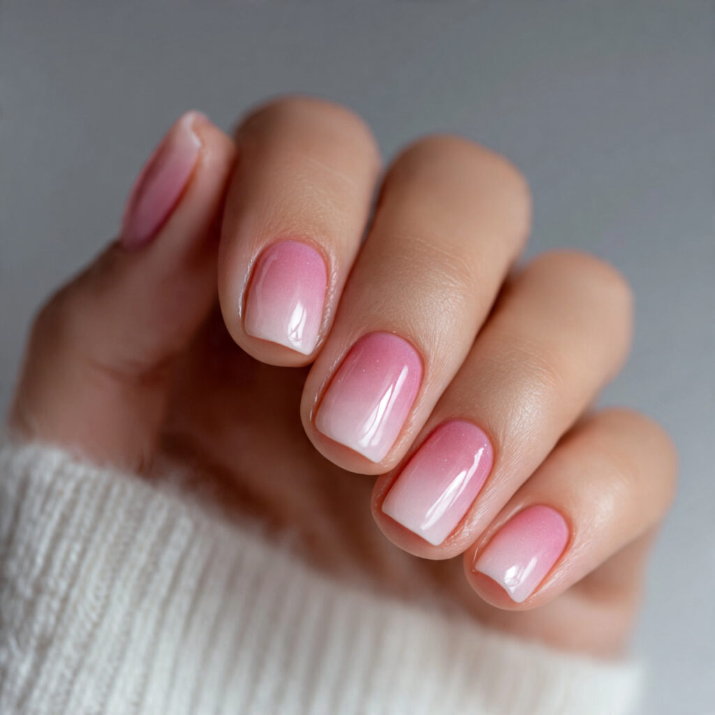 14 Short Nails Design Ideas That Make Your Hands Look Instantly Chic (Yes, Even If You’re a Minimalist) 13 short ombre nails