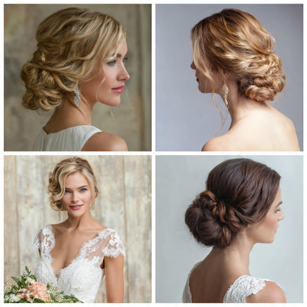 14 Updo Hairstyles Ideas That Instantly Make You Look Put-Together (Even on Lazy Hair Days) 12 side bun updo hairstyles