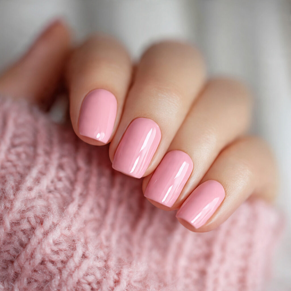 simple gloss nails