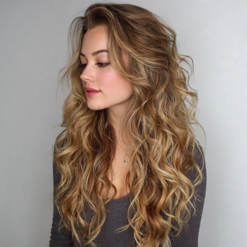 soft beach waves with long hairstyles ideas