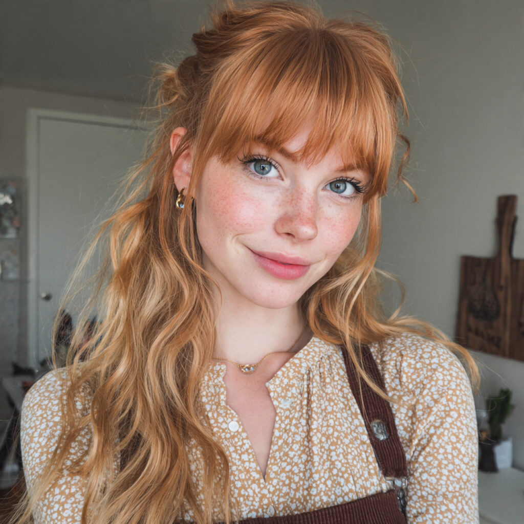 strawberry blonde charm