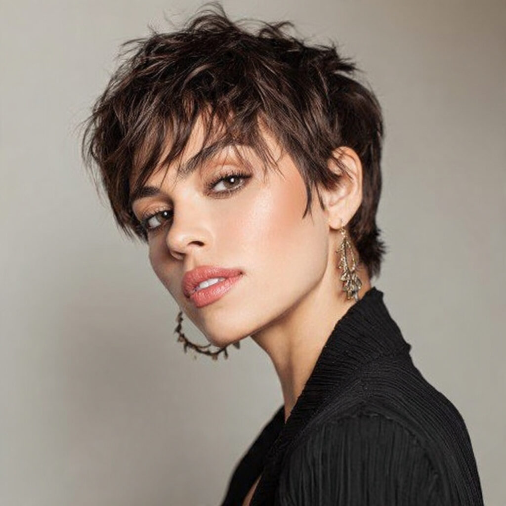 textured pixie cut for short hairstyles