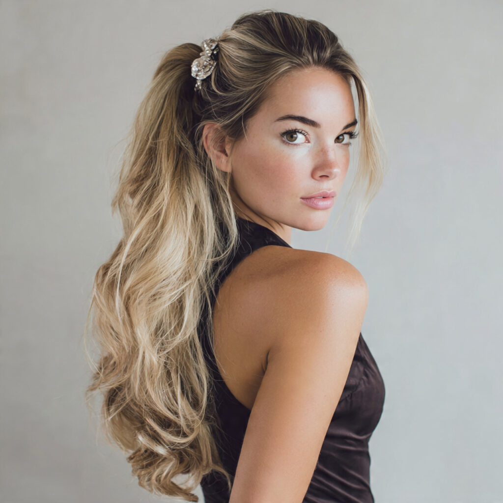 the long hair claw clip twist for hairstyles for l