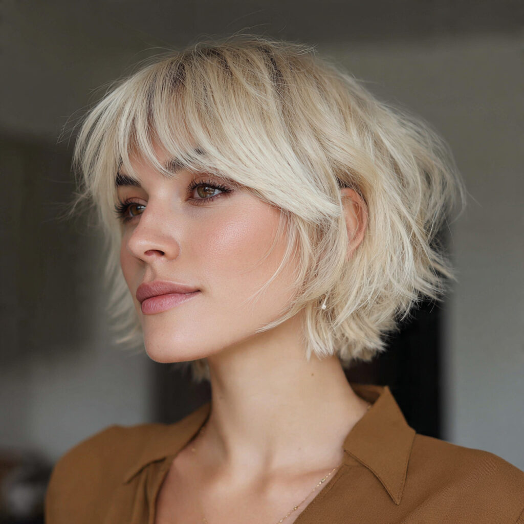 14 Short Haircut Ideas 2026 That Are So Chic, You’ll Want to Book the Chop Tonight 6 the modern shag bob for short haircut