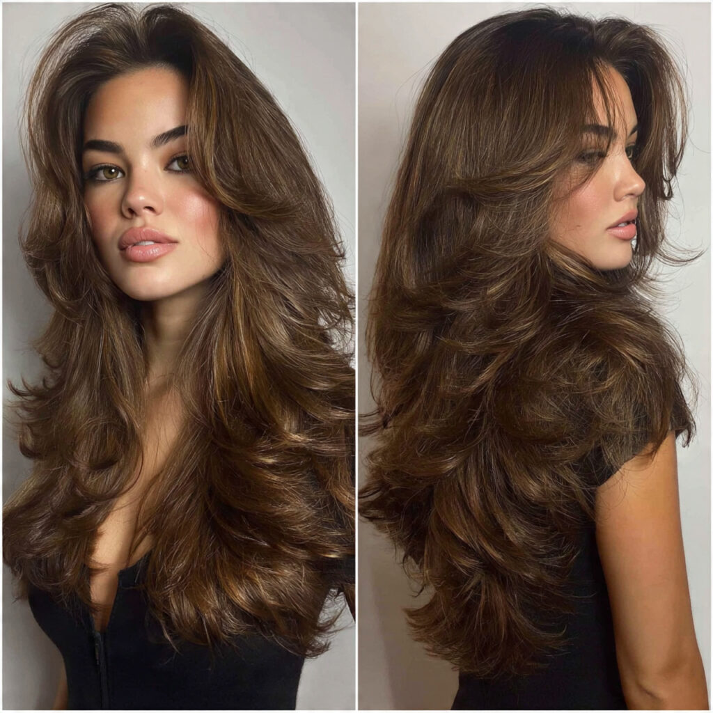 the voluminous blowout for hairstyles for long hai