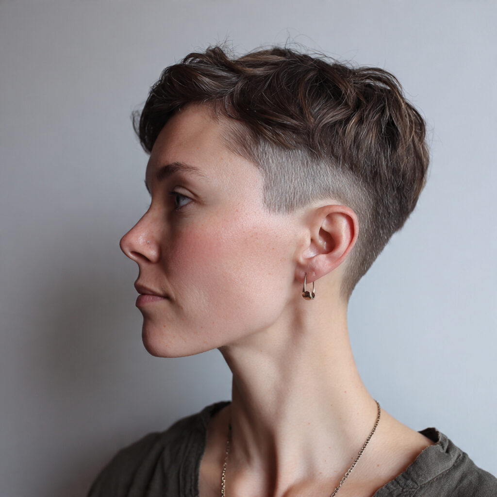 13 Short Hairstyles Easy & So Chic You’ll Want to Chop It All Off 13 tucked behind the ear cut