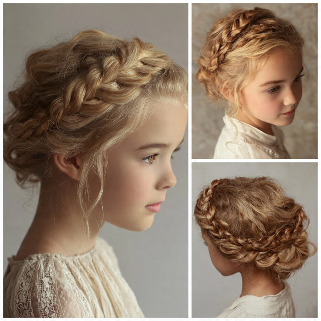 11 Kids Hairstyles Ideas That Are Cute, Easy & Totally Parent-Approved 9 twisted crown styles for kids