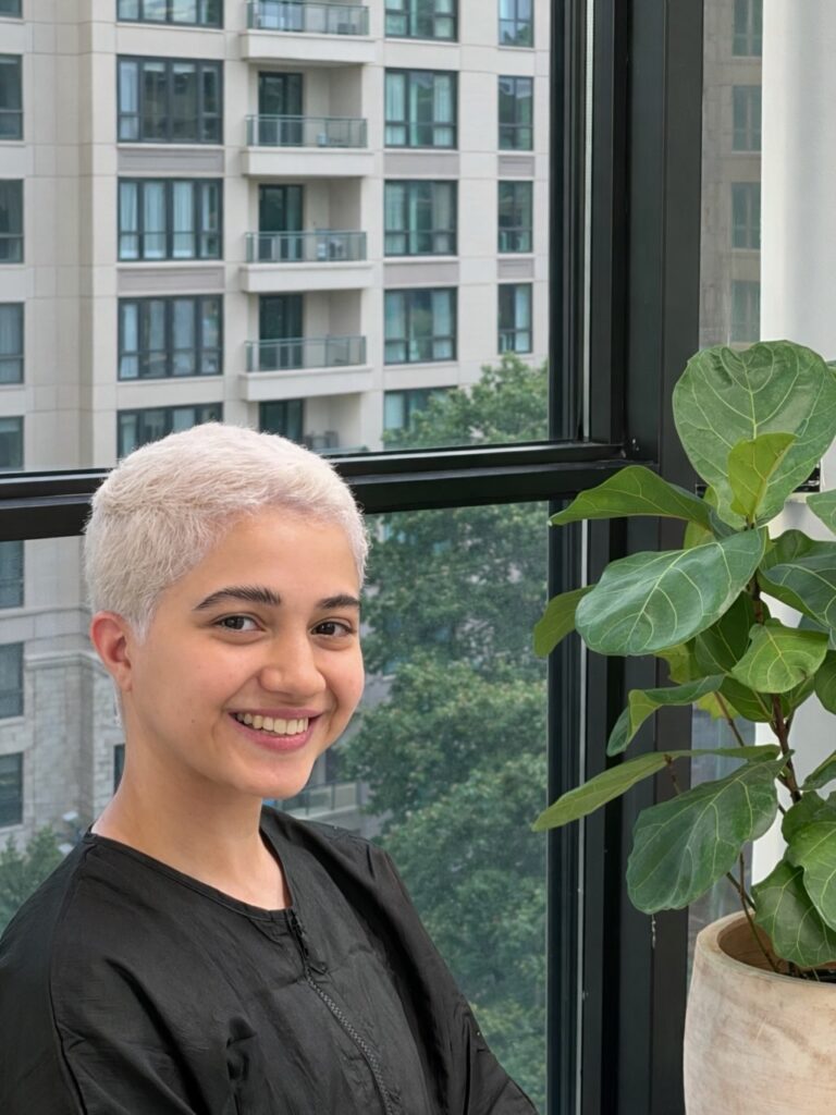 Bleach Blonde Pixie
