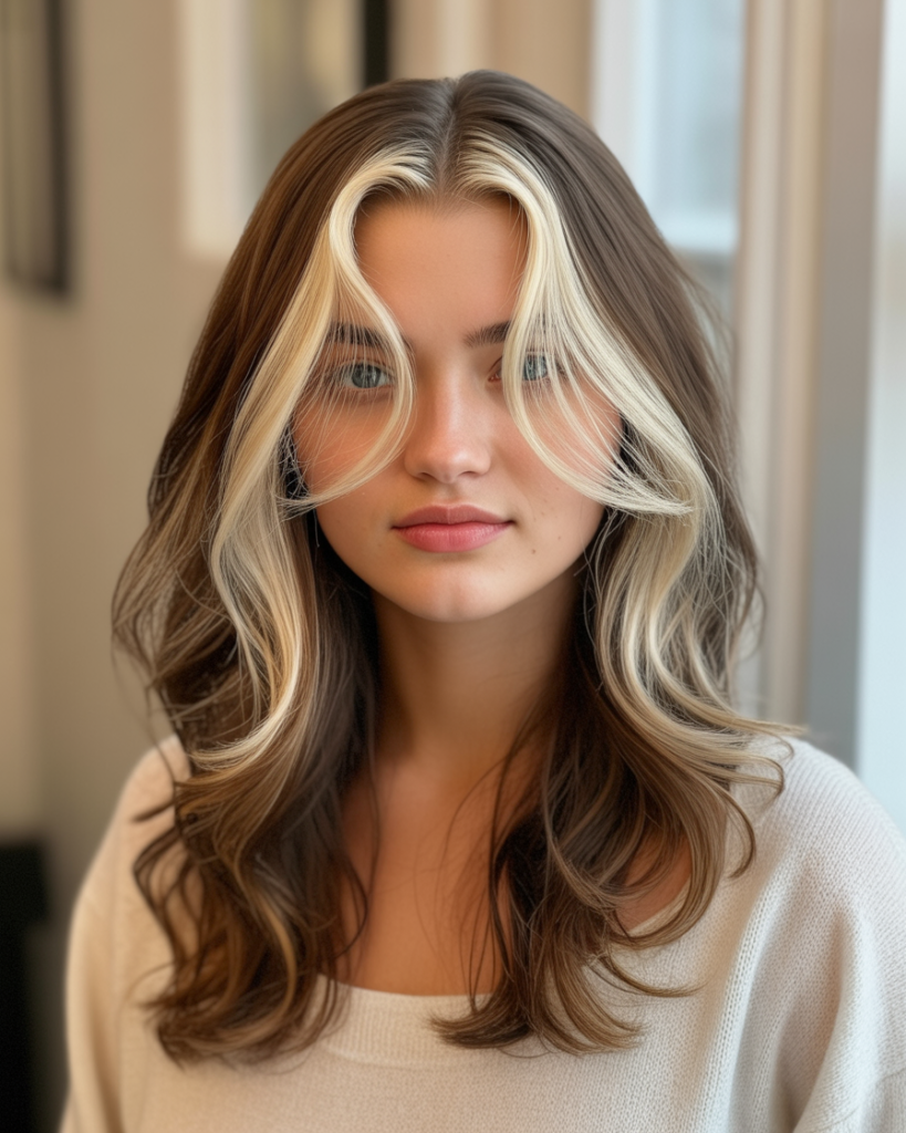 13 Peekaboo Hair Color Ideas That Secretly Transform Your Hair (And Yes, They’re That Cool) 2 Blonde Peekaboo Hair Color