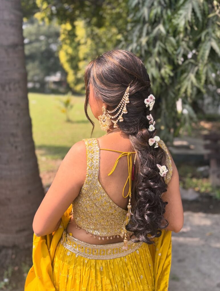 Boho Side Braid with Loose Waves