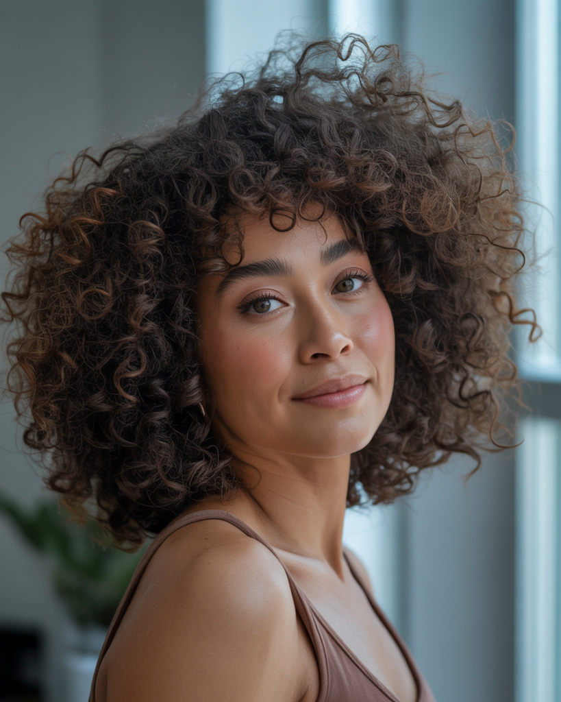 Curly Afro Bold & Beautiful