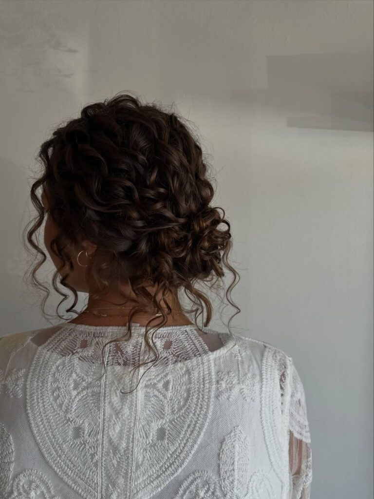 Curly Updo