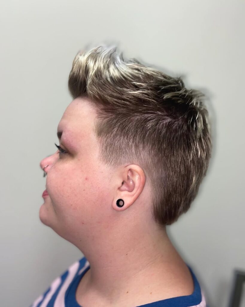 Fauxhawk Mullet