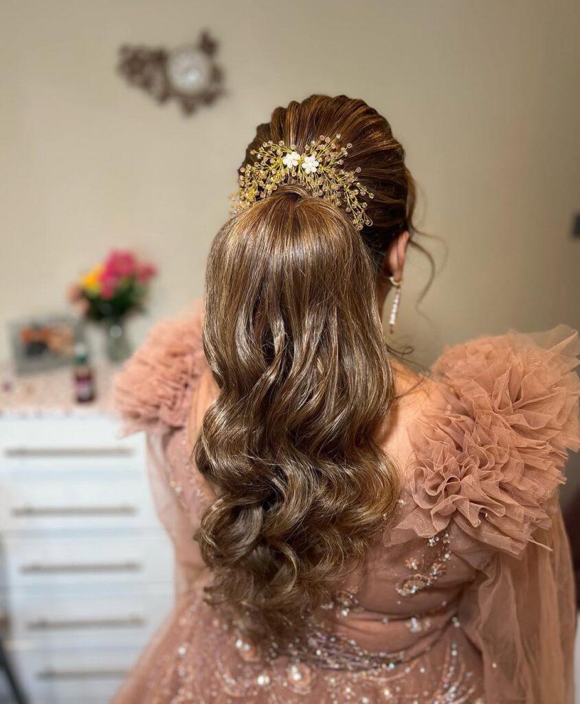 High Voluminous Ponytail
